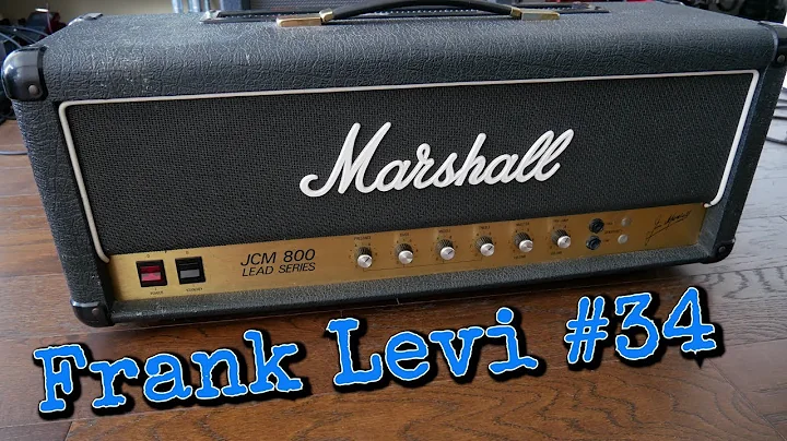 1981 Marshall JCM800 2203 with SLASH's #34 Mod