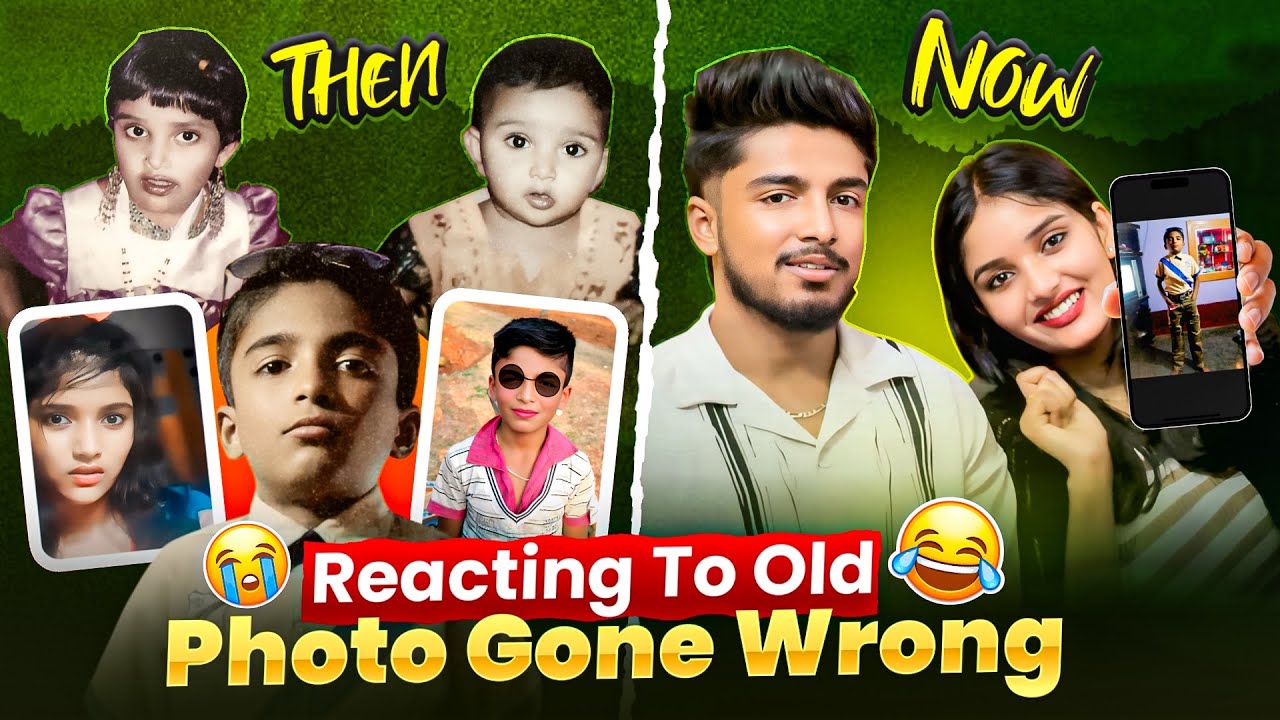 Full funagiede guys nodi 🤣//Reacting To old photo gone wrong 😩😅