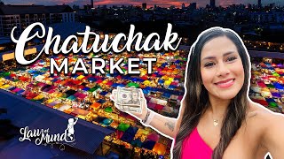 Que COMPRO con 20USD🔥Mercado MAS GRANDE del mundo🌎Bangkok🇹🇭