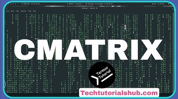 How To Get CMATRIX Effect In Termux | how to install cmatrix in termux [Linux Terminal]