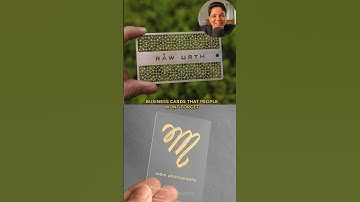 Business card aisa banao ki log bhool na sake - part - 1