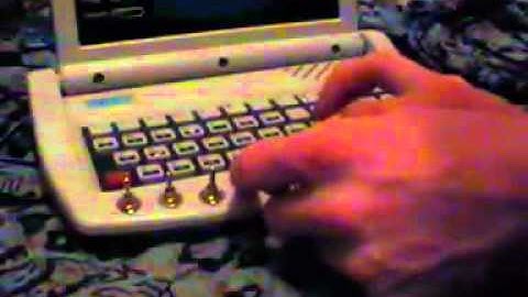 Circuit Bent talking computer vtech whiz kid www keepvid com