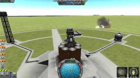 Nose Cone Ejection Test, Kerbal Space Program