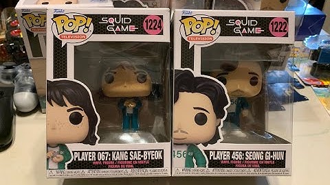 NEW Funko Pop! Television SQUID GAME Seong Gi-Hun & Kang Sae-Byeok Unboxing