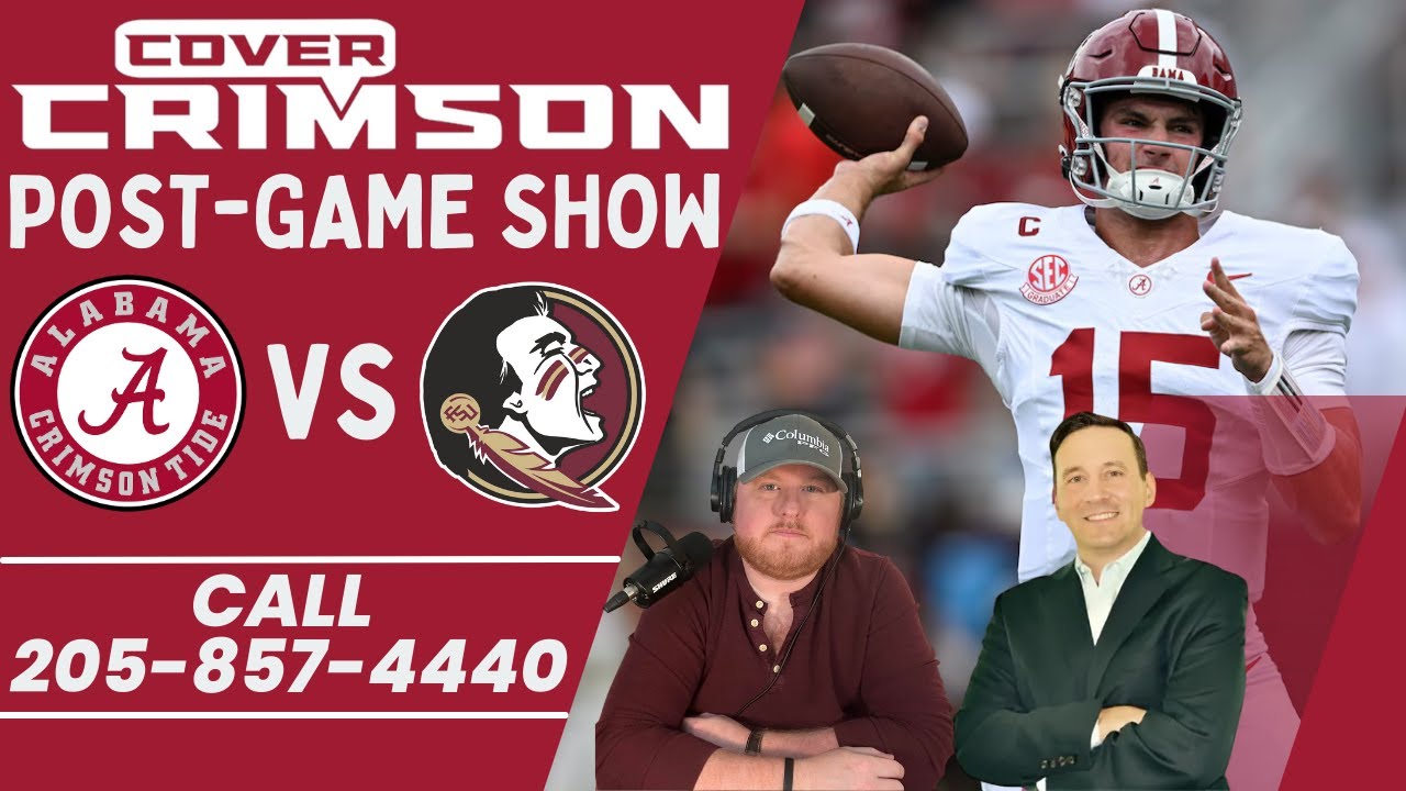 POST GAME SHOW: Alabama Crimson Tide vs Florida State Seminoles | Call ...