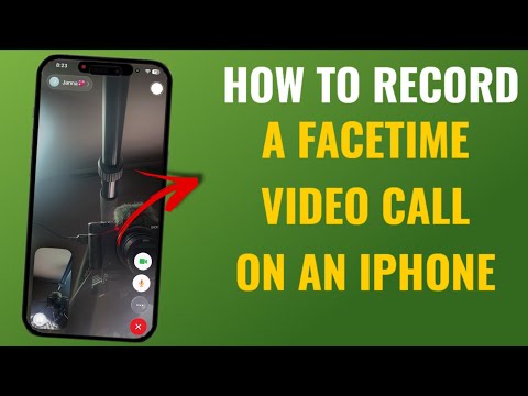 How to Record a FaceTime Video Call on an iPhone (Step-by-Step Guide) | English