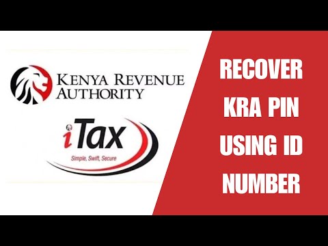 HOW TO RECOVER KRA PIN USING ID NUMBER ONLY IN 2021 || RECOVER LOST KRA PIN WITH IN ONLY IN 2021.
