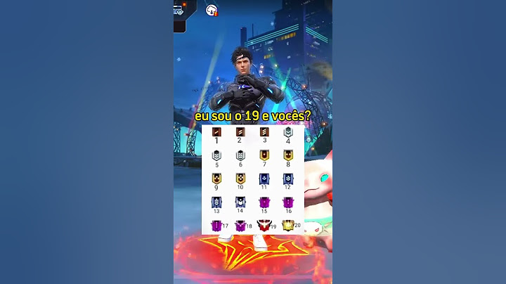 QUAL A PATENTE DE VOCÊS NO FREE FIRE