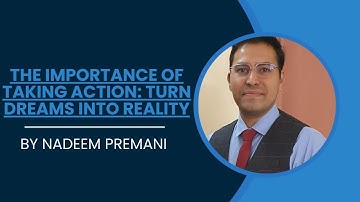 The Importance of Taking Action  Turn Dreams into Reality