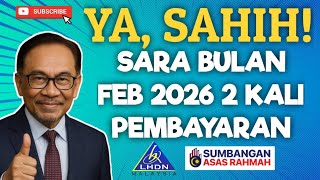 Download Lagu YA, SAHIH! SARA BULAN FEB 2026 ADA 2 KALI BAYARAN. SYABAS! MP3