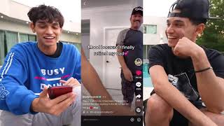 Lucas and Marcus! REACTING TO MY CRUSH TikToks   BAD IDEA