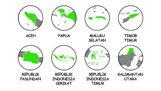 All Regions In Indonesia Are Almost Independent