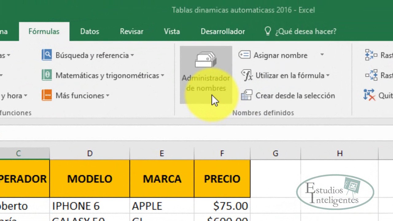 Actualizar Tablas Dinámicas automaticamente. YouTube