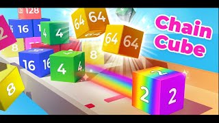 Chain Cube 2048 3d merge game | Live 3🟢 screenshot 5