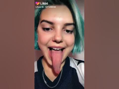 Очень длинный язык!!! Советую посмотреть!!! - YouTube