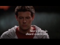 Glee - Finn tells Rachel he is insecure about being in his underwear in front of the school 2x05