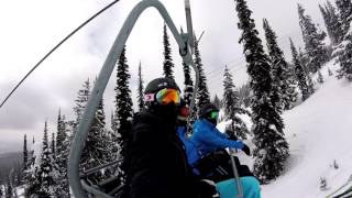 Skiing Big White Edit
