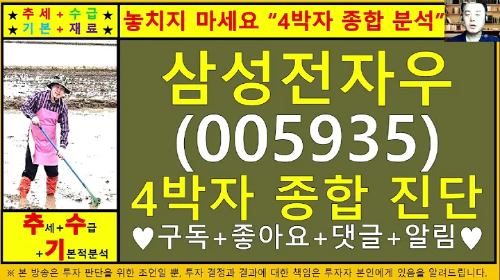 삼성전자우(005935)4차원종목진단및향후주가전망 추수기(추수)전문가