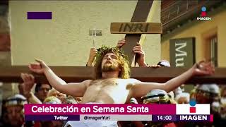 En Filipinas se realiza una representación real de la Pasión de Cristo | Noticias con Yuri Sierra