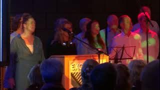 Vocal Group Heart & Soul bij concert Makandra in de Muziekmeule op 26 oktober 2025