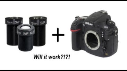 M12 12mm CCTV lens + Nikon DSLR D800 will it work?