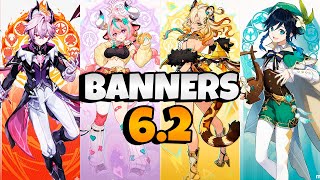 New Version 6.2 Banners Lineup Everything Changed Durin, Venti, Xilonen Varesa - Genshin Impact