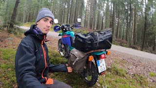 Schweden mit dem Motorrad - Im Winter! | Teil 1