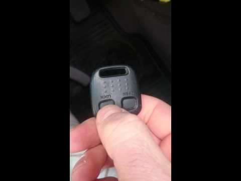 Subaru Forester 1998 remote key reprogram