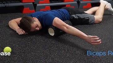 Foam Rolling and Trigger Point Ball Release to Biceps - Easy to Advanced Techniques