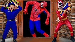 Nerf War Zombie Couple Seal X Warrior Nerf Guns Fight Criminal Group Spider Man Transformed