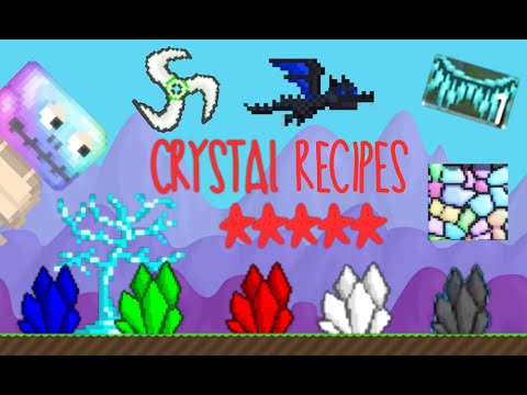 Growtopia: All Crystal Recipes! - YouTube