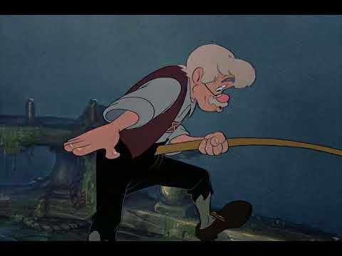 Pinocchio Escaping And The Monstro Tuna Oh Tuna Fish Original Hungarian 1999 Version 1080p HD