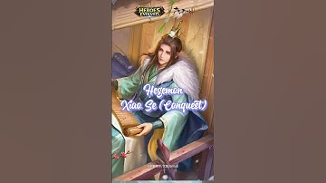 Hegemon - Xiao Se (Conquest) Preview #heroesevolved #moba #greatjourneyofteenagers4  #preview