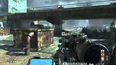 MW3 360 Infected game play  Barrett vs Knives
