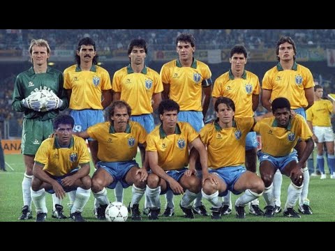 Todos os Jogos do Brasil na Copa do Mundo 1990 - YouTube