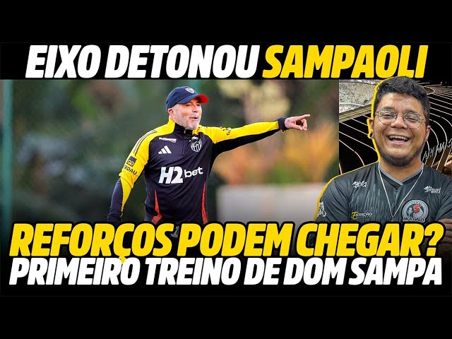 EIXO DETONOU SAMPAOLI • REFORÇOS PLANEJADOS NO GALO • PRIMEIRO TREINO NO CT | CAFÉ COM GEVES