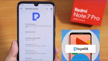 PixysOS V4.0.2 On Redmi Note 7 Pro [14/12/2020 Build]