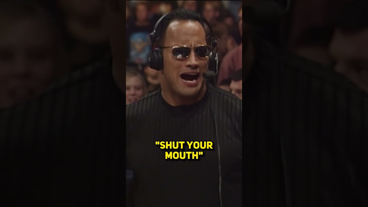 The Rock Was King Of Trash Talking
