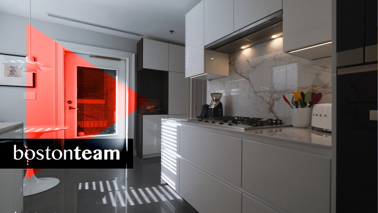 Boston South End Kitchen Remodel | Galley Kitchen Walkthrough - YouTube