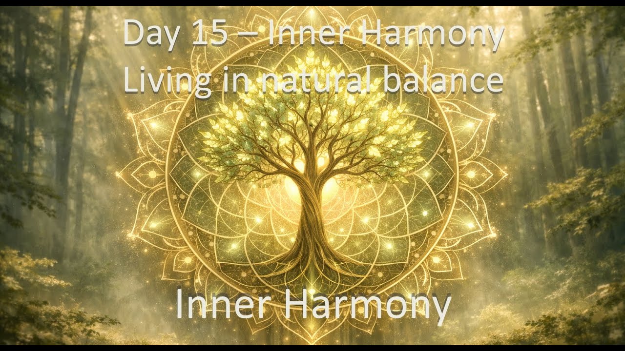 Day 15 – Inner Harmony — Living in natural balance (Alpha + Theta)