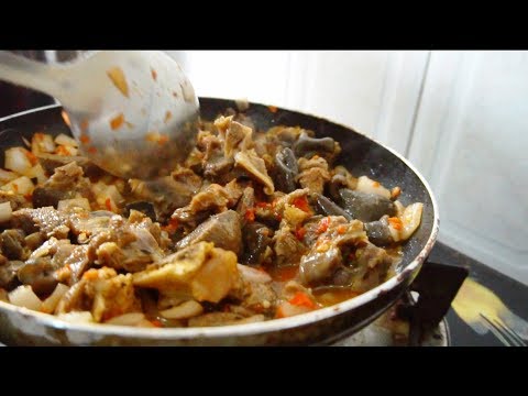 Come rendere Asun (Carne di capra) in 2 minuti