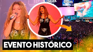 Así Fue El Concierto Sorpresa de Shakira en el Times Square un Evento Histórico