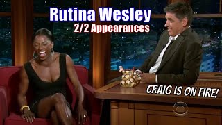 Rutina Wesley  'I Like It Sexy & Raw' 2/2 Appearances On Craig Ferguson [720p]