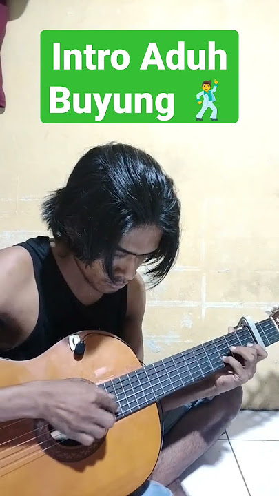 Intro Aduh Buyung versi fingerstyle guitar cover #shorts