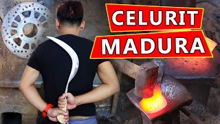 Cara membuat celurit madura berkualitas dari bahan cakram || SS Mifada