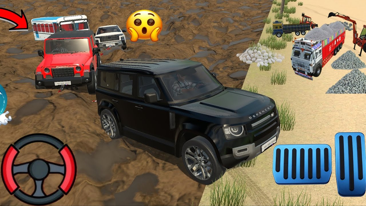 Bus 😱 Defender Thar kireta