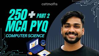 MCA Entrance COMPUTER SCIENCE PYQ | 2026 | LBS | CUET | PART 2|