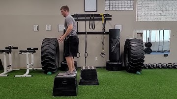 Depth Drop + Rotational Box Jump