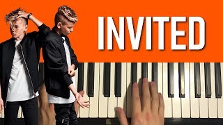 HOW TO PLAY - Marcus & Martinus - Invited (Piano Tutorial Lesson) screenshot 1