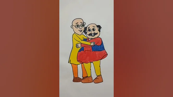 Motu Patlu drawing easy 👌🔥/ #motupatlu #drawing #motupatlufun #shorts #kids #youtubeshorts #funny